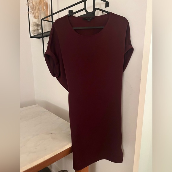 All Saints Merlot Dress - Picture 1 of 4